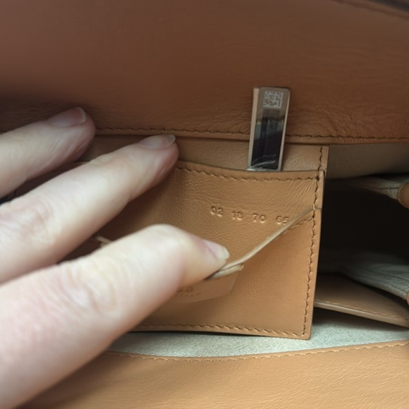 Chloe  Calfskin Suede Small Roy Bag Bleached Brown - Picture 7 of 13